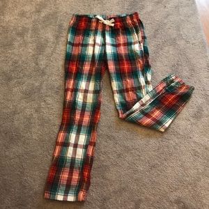 OLD NAVY PLAID SWEATPANTS COMFY DRAWSTRING NEW